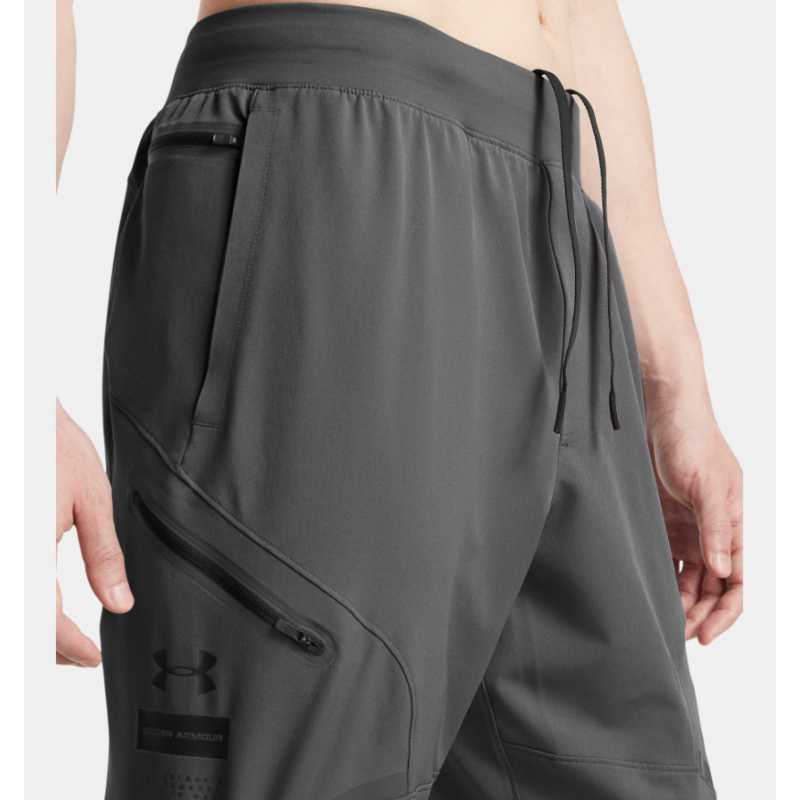 Under Armour Men's Unstoppable Cargo Pants - بنطلون أندر آرمر انستوببال كارجو للرجال لون رمادي