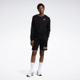 Reebok Mens' Identity Small Logo Long Sleeve Tee Black