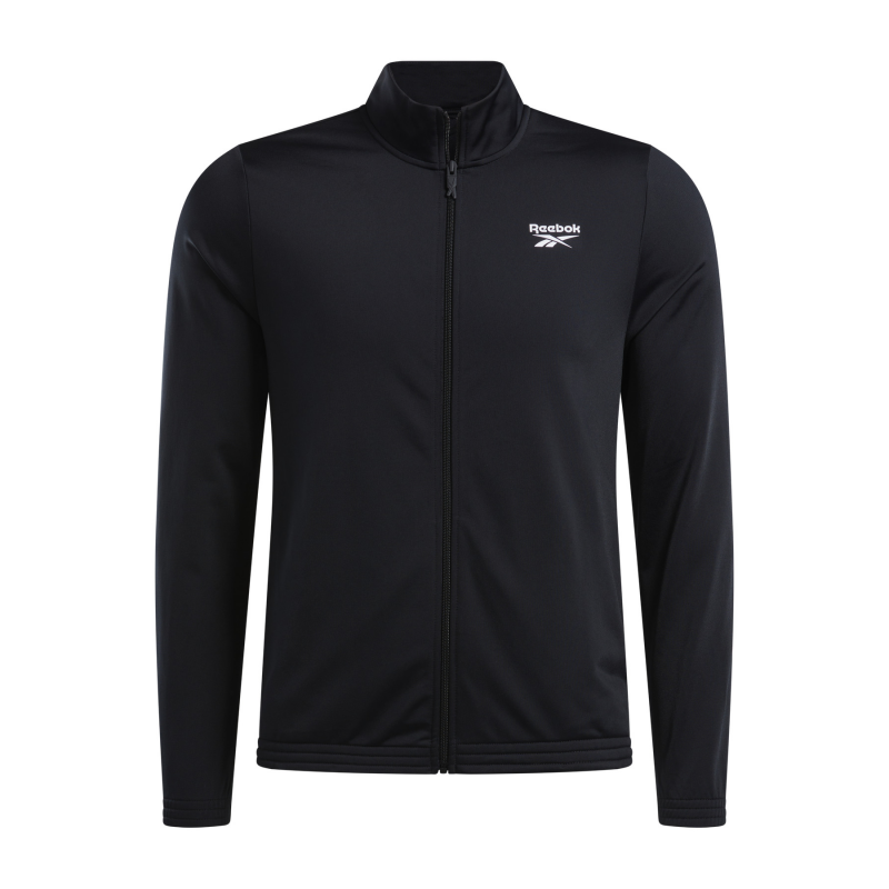Reebok Unisex' Identity Small Logo Track Jacket -Black