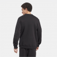 Reebok Men's Identity Fleece Stacked Logo Sweatshirt -Black