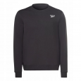 Reebok Men's Ri Left Chest Logo Crew Sweatshirt -Black