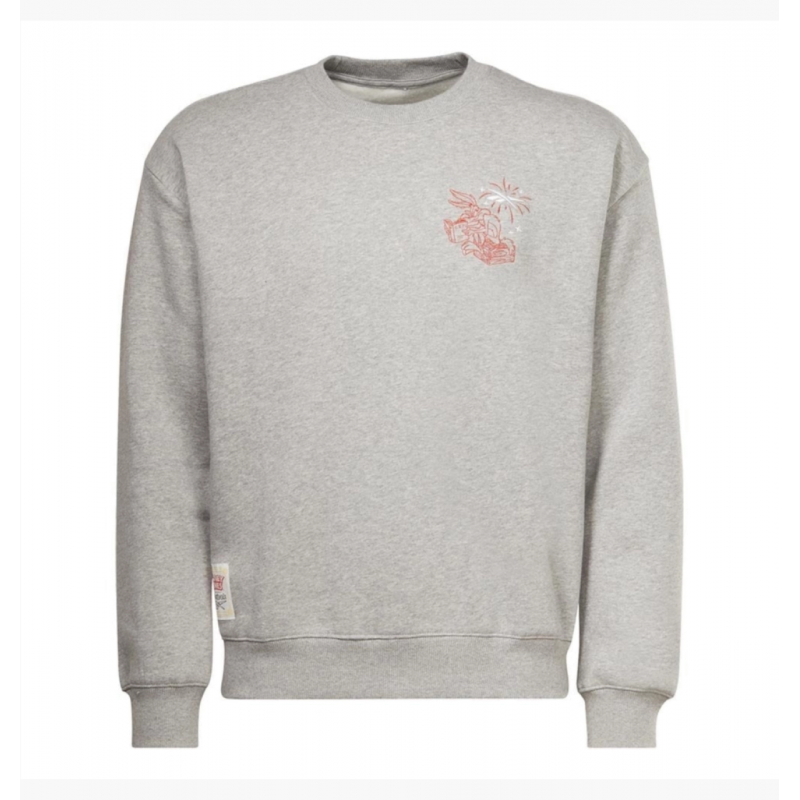 Reebok Men's x Looney Tunes Sweatshirt- Grey