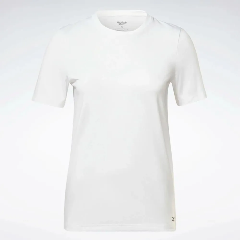 Reebok Women's ID Train Speedwick Short Sleeve T-Shirt – White