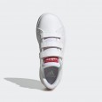 adidas Kids Advantage Shoes- White