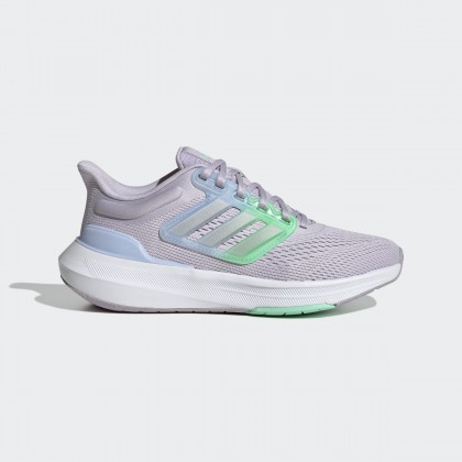 Adidas Ultrabounce Lace Up Training Running Shoes- Silver