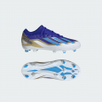 Adidas Kids' X Crazyfast Messi League Firm Ground Boots - Blue