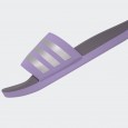 adidas Unisex Adilette Comfort Slides - Purple