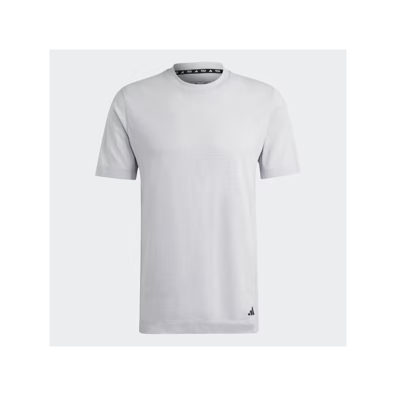 adidas Mens' Yoga Training Tee - Grey