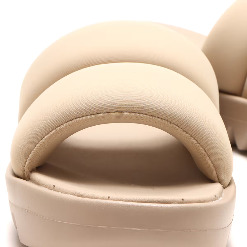 Reebok Womens' Cardi B Slide - حذاء ريبوك كاردي بي للنساء لون بيج