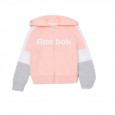 Reebok Girls' Big Logo Jacket- Pink- جاكيت ريبوك للأطفال لون زهري