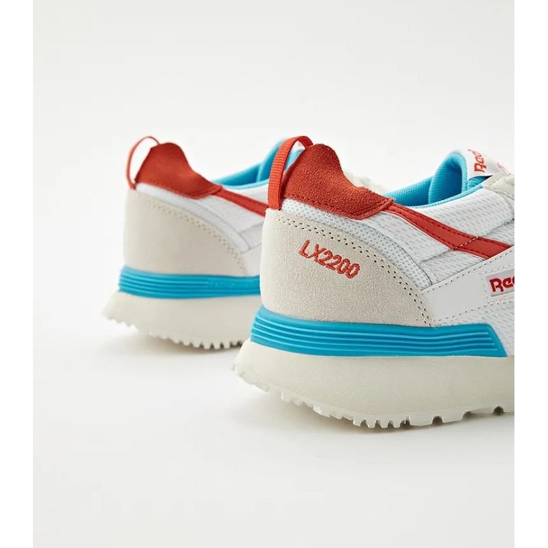 Reebok Unisex' LX2200 Shoes-حذاء ريبوك ال اكس 2200 للجنسين لون أبيض