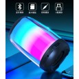 مكبرات بلوتوث لا سلكية بإضاءة led rgb المميز مع 11 وضع اضاءة وصوت ستيريو وبطاقة tf