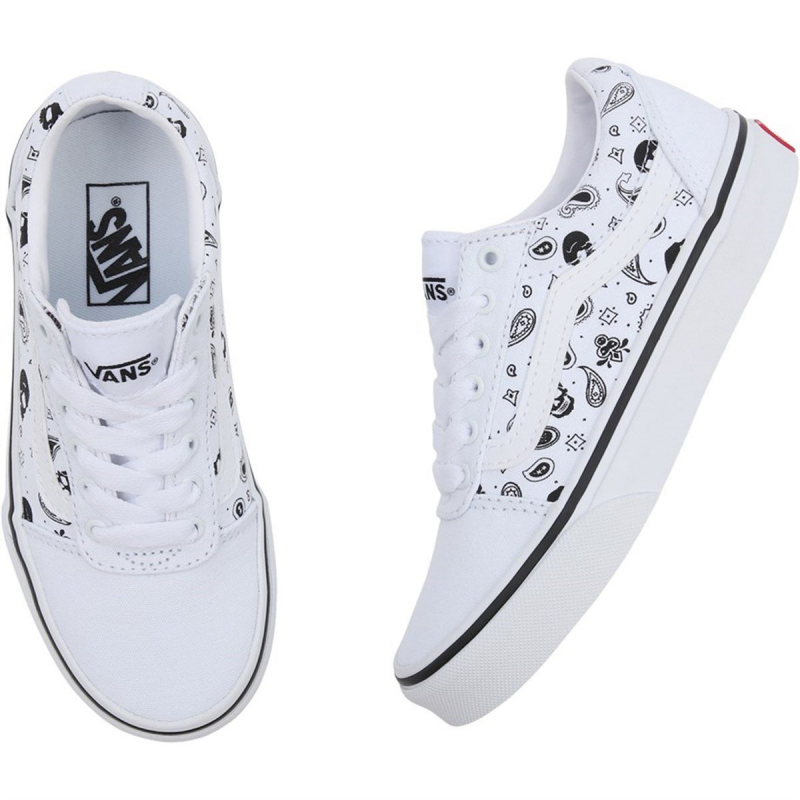 حذاء فانز وارد للرجال لون أبيض- Vans Mens' Ward Shoes
