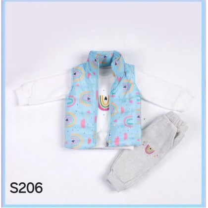 طقم فيست بناتي 3 قطع