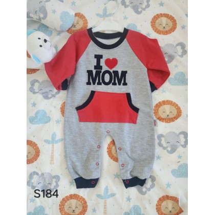 أفرهول بيبي ربيعي بتصميم I love Mom