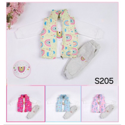 طقم فيست بناتي 3 قطع