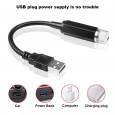 اضاءة الوان للسيارة usb