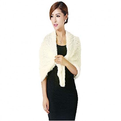 شال النساء السحري القابل للتمدد لون سكري