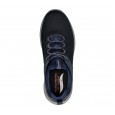 Skechers Men's Relaxed Fit: Arch Fit: Orvan – Percer Shoes-حذاء سكيتشرز ارتش فيت ارفان للرجال لون كحلي ونعل أبيض-
