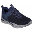 Skechers Men's Relaxed Fit: Arch Fit: Orvan – Percer Shoes-حذاء سكيتشرز ارتش فيت ارفان للرجال لون كحلي ونعل أبيض-