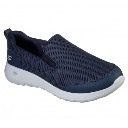 حذاء سكيتشرز جو ووك ماكس للرجال لون كحلي ونعل أبيض- Skechers Men's GOwalk Max - Clinched Shoes