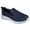 حذاء سكيتشرز جو ووك ماكس للرجال لون كحلي ونعل أبيض- Skechers Men's GOwalk Max - Clinched Shoes