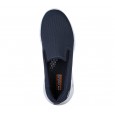 حذاء سكيتشرز جو ووك ماكس للرجال لون كحلي ونعل أبيض- Skechers Men's GOwalk Max - Clinched Shoes