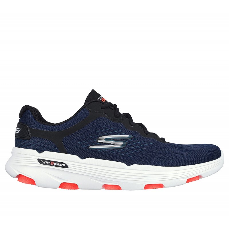 حذاء سكيتشرز جو رن 7.0 للرجال لون كحلي وأسود ونعل أبيض- Skechers Men's Go Run 7.0 Shoes