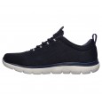 حذاء سكيتشرز سموتيس- لوفين للرجال لون كحلي ونعل أبيض- Skechers Men's Summits - Louvin Shoes