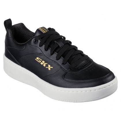 Skechers Men's Sport Court 92 Shoes - حذاء سكيتشرز سبورت كورت 92 للرجال لون أسود ونعل أبيض