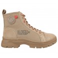 Skechers Women's BOBS Broadies - Combat Cutie Shoes - حذاء سكيتشرز بوبس برودز للنساء لون بيج