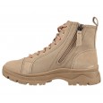 Skechers Women's BOBS Broadies - Combat Cutie Shoes - حذاء سكيتشرز بوبس برودز للنساء لون بيج