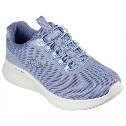 حذاء سكيتشرز سكيتش لايت برو جليمر مي للنساء لون أزرق فاتح ونعل أبيض- Skechers Women's Skech-Lite Pro - Glimmer Me Shoes