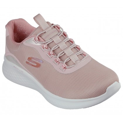 حذاء سكيتشرز سكيتش لايت برو جليمر مي للنساء لون زهري ونعل أبيض- Skechers Women's Skech-Lite Pro - Glimmer Me Shoes