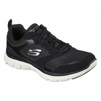 حذاء سكيتشرز فليكس ابريل 4.0-اكتيف فلو للنساء لون أسود وأبيض- Skechers Women's Appeal 4.0 - Active Flow Shoes‏