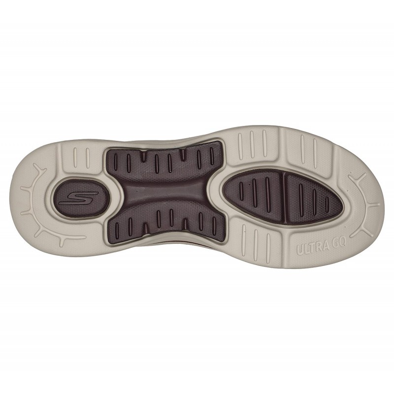 Skechers Women's GOwalk Arch Fit -Iconic Shoes - حذاء سكيتشرز جو ووك ارش فيت -ايكونك للنساء لون أحمر ونعل أبيض