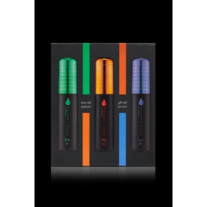 Perfumer's Choice VIctor, Mojo Leo EDP Gift Set for Men - 3×50ML