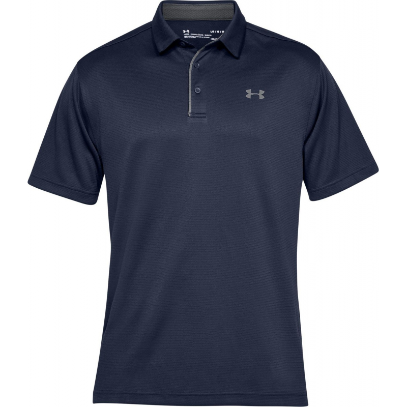 Under Armour Men's Tech Mens Polo Shirt- Navy