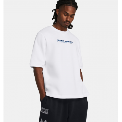 Under Armour Men's UA Icon Fleece Oversized Short Sleeve Crew
