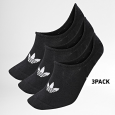 adidas Unisex' Originals No Show (3 Pairs) Socks 