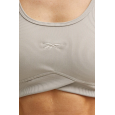Reebok Womens' Studio Rib Crop Ash Bra