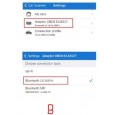 أداة تشخيص السيارة بلوتوث لنظام أندرويد IOS قارئ الرمز كاشف أخطاء السيارات ELM327 V2.1 Obd2  من خلال تطبيق Car Scanner 