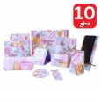 بوكس اجنده 2025 من الاديب 10 قطع لون بنفسجي