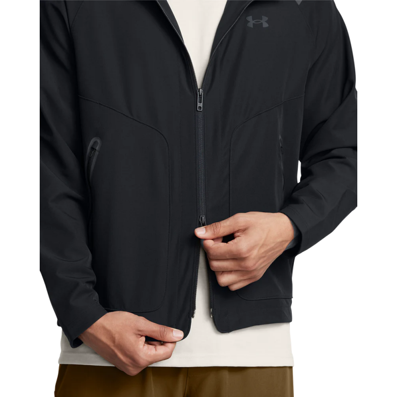 Under Armour Men's Unstoppable Jacket-جاكيت اندر ارمور أنستوببل ليفت تشيست للرجال لون اسود