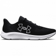 Under Armour Men's Charged Pursuit 3 Big Logo Shoes - حذاء أندر آرمر تشارجد بيرسيت 3 بيج لوجو للرجال لون أسود ونعل أبيض