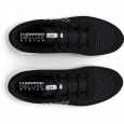 Under Armour Men's Charged Pursuit 3 Big Logo Shoes - حذاء أندر آرمر تشارجد بيرسيت 3 بيج لوجو للرجال لون أسود ونعل أبيض