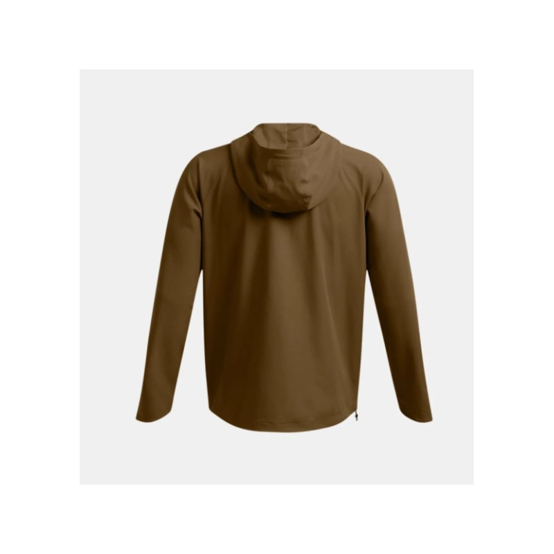 Under Armour Men's Unstoppable Jacket-جاكيت اندر ارمور أنستوببل ليفت تشيست للرجال لون بني 