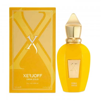 V Erba Gold EDP By Xerjoff For Unisex 100ml-عطر في اربا جولد او دي بارفيوم من زيرجوف للجنسين سعة 100 مل