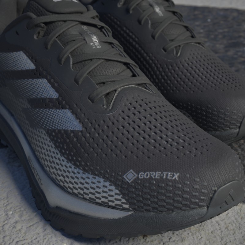 adidas Mens' Supernova GORE-TEX Running Shoes - Black
