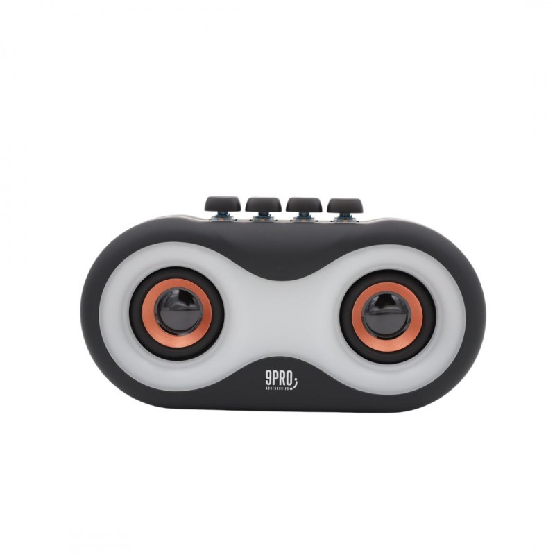 سماعة HY 80 بقوة 14W RMS من تشكيلة سماعات 9PRO لون اسود